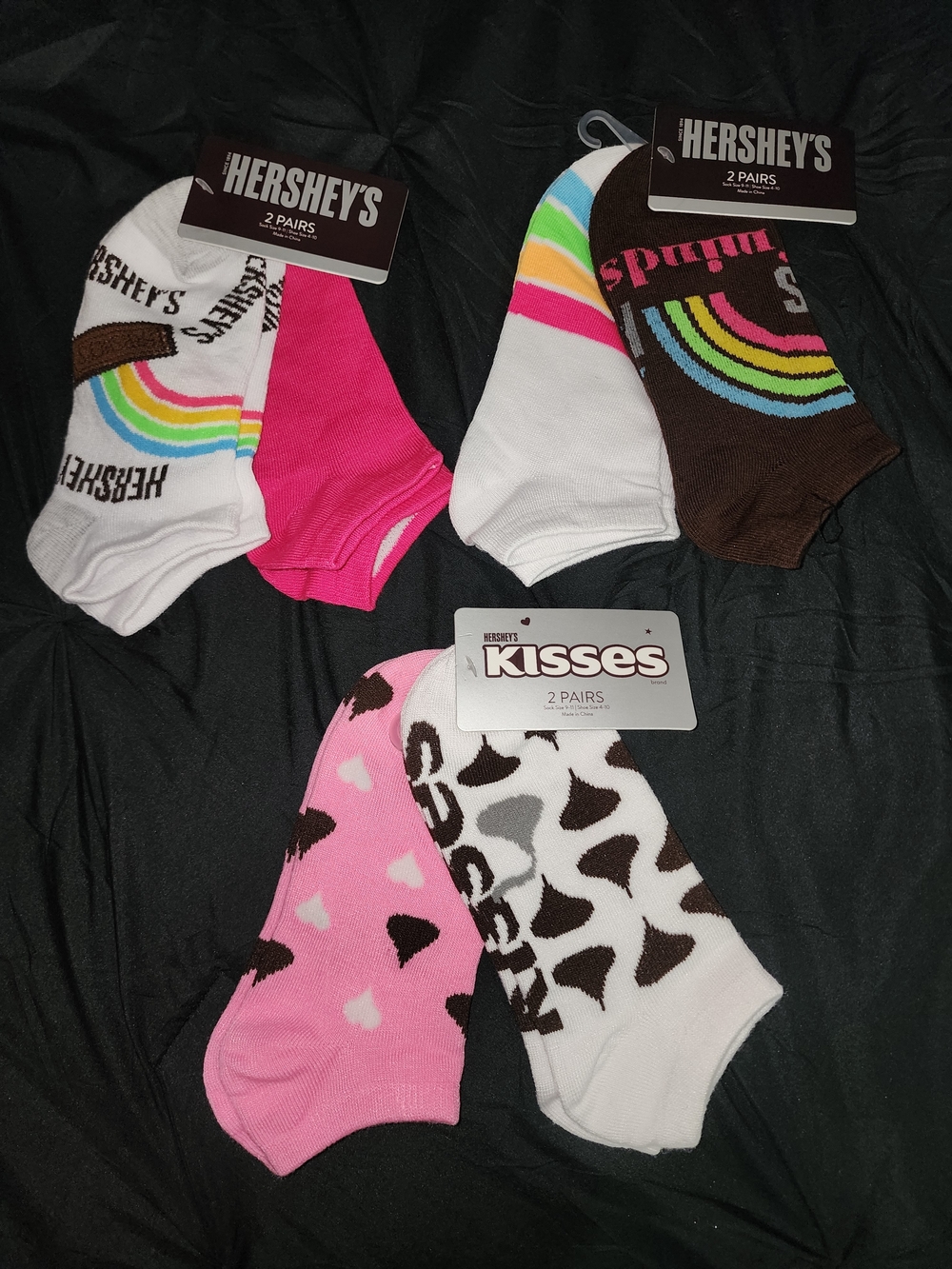 Hershey's Colorful Candy-Themed Ankle Socks - 6 Pairs